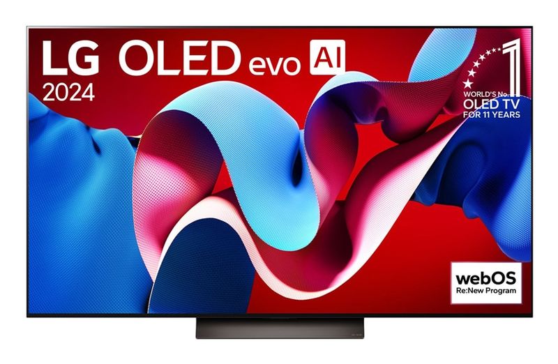 LG OLED77C46LA 77" 4K Ultra HD OLED evo Smart TV